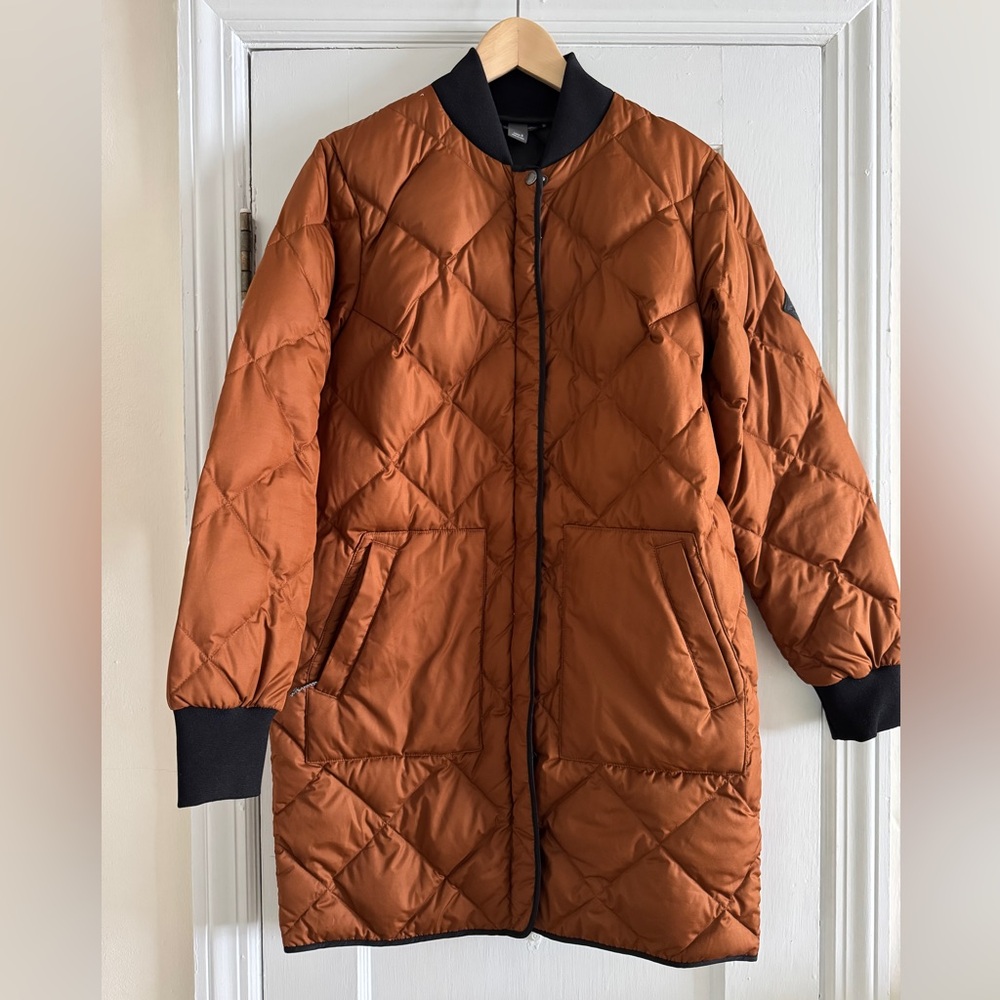 Eddie Bauer Shaw Long Bomber - Rust
